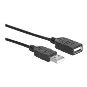 Manhattan USB-A to USB-A Extension Cable, 1.8m, Male to...