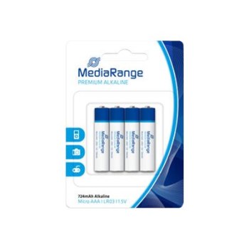 MEDIARANGE Premium - Battery 4 x AAA - Alkaline