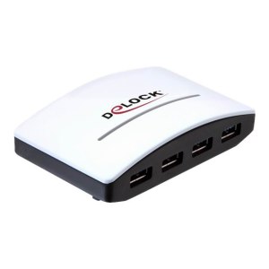 Delock USB 3.0 externer HUB 4 Port - Hub - 4 x SuperSpeed...