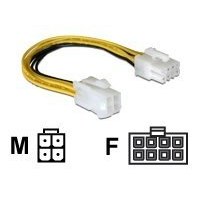 Delock Adapter für Power Connector - 4 PIN ATX12V (M)