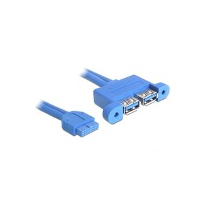 Delock USB 3.0 Pin Header - USB-Kabel intern auf extern -...