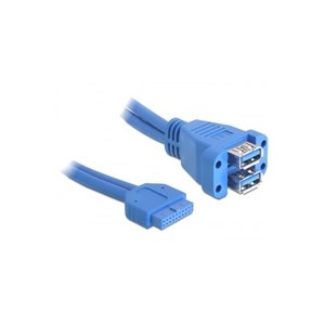 Delock USB 3.0 Pin Header - Cavo USB interno su esterno -...