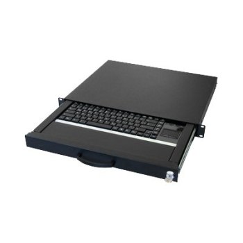 Aixcase AIX-19K1UKDETP-B - Tastatur - rack-montierbar