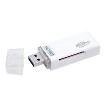 LogiLink CardReader USB 3.0 - Lettore di schede (SD, microSD, SDHC, microSDHC, SDXC, microSDXC)