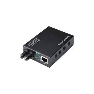 DIGITUS Convertitore di media Gigabit, RJ45 / ST