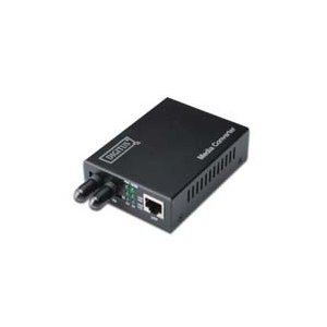 DIGITUS Convertitore di media Gigabit, RJ45 / ST