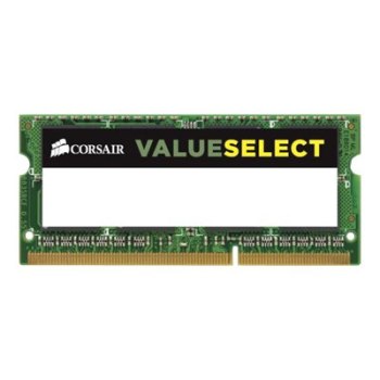 CORSAIR Value Select - DDR3 - Modul - 4 GB - SO DIMM 204-PIN - 1600 MHz / PC3-12800 - CL11 - 1.5 V - ungepuffert - non-ECC