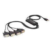 Delock USB 2.0 > 4 x Serial Adapter - Serieller Adapter