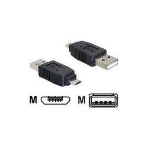 Delock USB-Adapter - USB (M) zu Micro-USB Typ B (M)