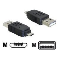 Delock USB-Adapter - USB (M) zu Micro-USB Typ B (M)