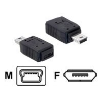 Delock USB-Adapter - Mini-USB, Typ B (M) zu Micro-USB Typ B (W)