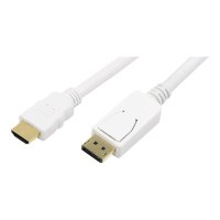 LogiLink Cavo adattatore - DisplayPort maschio a HDMI maschio