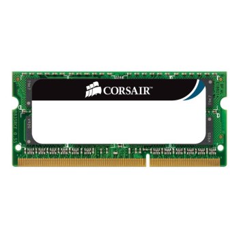 CORSAIR Mac Memory - DDR3 - Kit - 8 GB: 2 x 4 GB - SO DIMM 204-PIN - 1066 MHz / PC3-8500 - CL7 - 1.5 V - ungepuffert - non-ECC