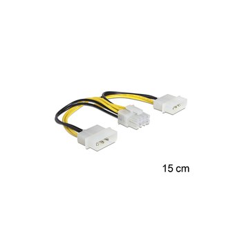 Cavo di alimentazione Delock - EPS12V a 8 pin (F) per alimentazione interna, 4 pin (M)