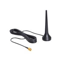 DeLOCK GSM Quadband Antenna - Antenne - Mobiltelefon - 2 dBi - ungerichtet - außen - Schwarz