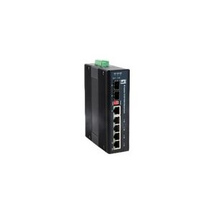 LevelOne IES-0600 - Switch - unmanaged - 4 x 10/100 + 1 x...