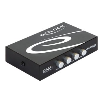 Delock Switch USB 2.0 4 port manual - USB-Umschalter für die gemeinsame Nutzung von Peripheriegeräten