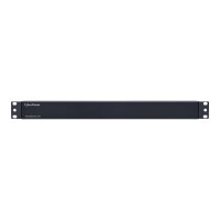 CyberPower Basic Series PDU20BHVIEC12R - Stromverteilungseinheit (Rack - einbaufähig) - AC 200/230 V - Eingabe, Eingang IEC 60320 C20 - Ausgangsanschlüsse: 12 (power IEC 60320 C13) - 1U