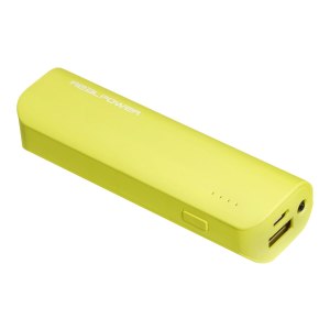 Realpower PB-2600 - Powerbank - 2600 mAh - 1 A (USB) -...