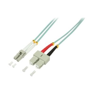 LogiLink Patch-Kabel - SC multi-mode (M) zu LC Multi-Mode...