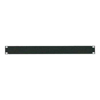 LogiLink - Rack - Leerkonsole - Schwarz, RAL 9005 - 1U - 48.3 cm (19")