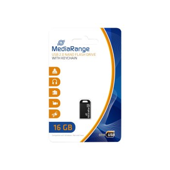 MEDIARANGE Nano - USB-Flash-Laufwerk - 16 GB