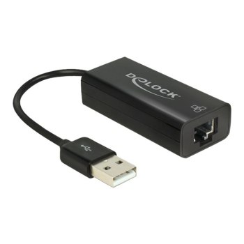 Delock Adapter USB 2.0 > LAN 10/100 Mb/s - Netzwerkadapter