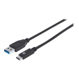 Manhattan USB-C to USB-A Cable, 1m, Male to Male, 10 Gbps...