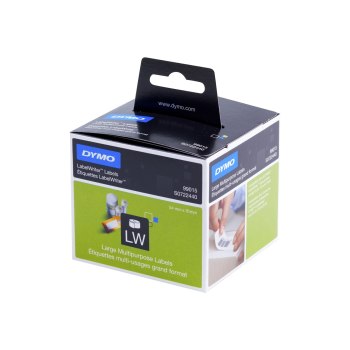 Dymo LabelWriter MultiPurpose - Carta - Adesivo permanente - Bianco - 54 x 70 mm 320 etichetta/e (1 rotolo/i)