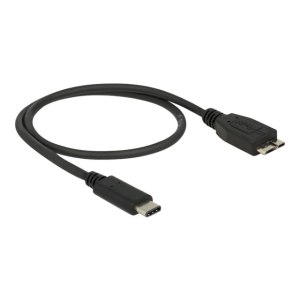 Delock USB-Kabel - Micro-USB Typ B (M) zu 24 pin USB-C (M)