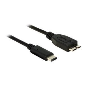 Delock USB-Kabel - Micro-USB Typ B (M) zu 24 pin USB-C (M)