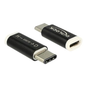 Delock USB-Adapter - USB-C (M) bis Micro-USB Typ B (W)