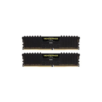 CORSAIR Vengeance LPX - DDR4 - kit - 8 GB: 2 x 4 GB - DIMM 288-PIN - 2400 MHz / PC4-19200 - CL16 - 1.2 V - ungepuffert - non-ECC - Schwarz