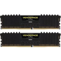 CORSAIR Vengeance LPX - DDR4 - kit - 8 GB: 2 x 4 GB - DIMM 288-PIN - 2400 MHz / PC4-19200 - CL16 - 1.2 V - ungepuffert - non-ECC - Schwarz