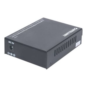 Intellinet Gigabit Ethernet WDM Bi-Directional Single Mode Media Converter, 10/100/1000Base-Tx to 1000Base-Lx (SC)