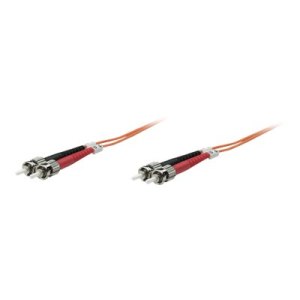 Intellinet Fiber Optic Patch Cable, OM1, ST/ST, 1m,...