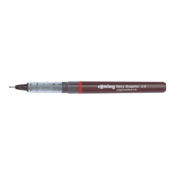 Rotring Tikky Graphic - Filzstift - Schwarz - Pigmenttinte - 0.5 mm