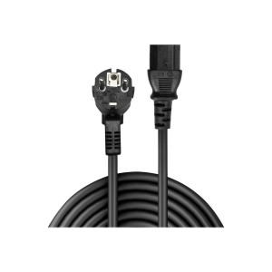 Lindy Schuko IEC Mains Cable - Cavo di alimentazione - CEE 7/7 angolato a IEC 60320 C13