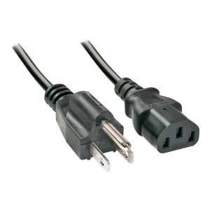 Lindy Power Cable - NEMA 5-15P (S) to IEC 60320 C13