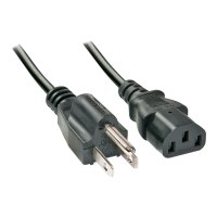 Lindy Power Cable - NEMA 5-15P (S) to IEC 60320 C13