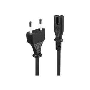 Lindy Stromkabel - power IEC 60320 C7 zu Eurostecker (M)