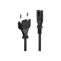 Lindy Stromkabel - power IEC 60320 C7 zu Eurostecker (M)