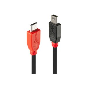 Cavo USB Lindy - Mini USB, tipo B (M) a Micro USB tipo B (M)