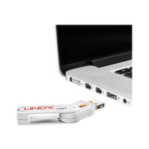 Lindy USB Port Blocker - USB-Portblocker (Packung mit 4)