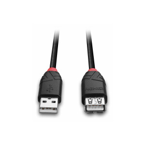 Lindy USB 2.0 Slimline Active Extension Cable - Cavo di prolunga USB - USB (M)