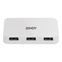 Lindy Hub USB 3.0 a 4 porte Basic - Hub - 4 x SuperSpeed USB 3.0