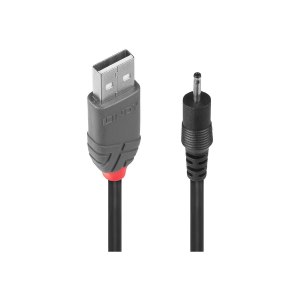 Lindy USB charging cable - DC plug 2.3 x 0.7 mm male to...