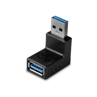 Lindy USB 3.0 Adapter Typ A 90° nach oben - USB-Adapter - USB Type B (W)