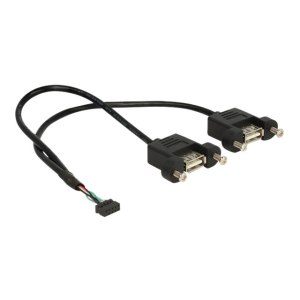 Cavo USB interno-esterno Delock - Connettore USB a 10 pin (W)