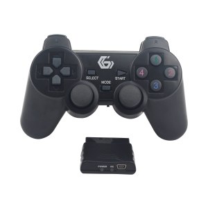 Gembird JPD-WDV-01 - Game Pad - 12 Tasten - kabellos - 2.4 GHz (Packung mit 2)